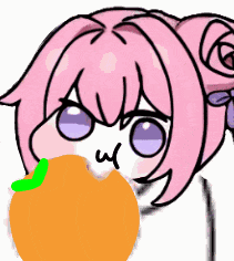 Doro吃橙子